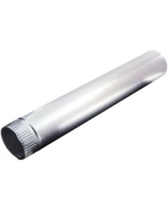Deflecto DP244 4" x 24" Aluminum Pipe