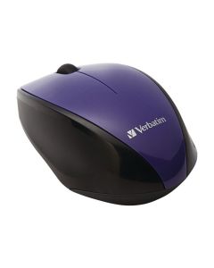 Verbatim 97994 Wireless Multi-Trac Blue LED Optical Mouse (Purple)